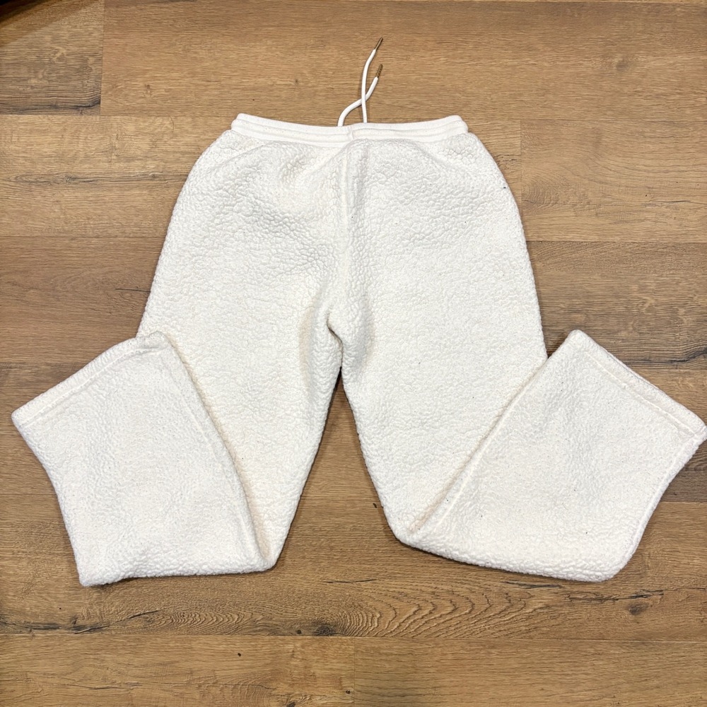 Juicy Couture White Fleece Lounge Matching Set Gold Embroidered Cream Size Small - Picture 9 of 9